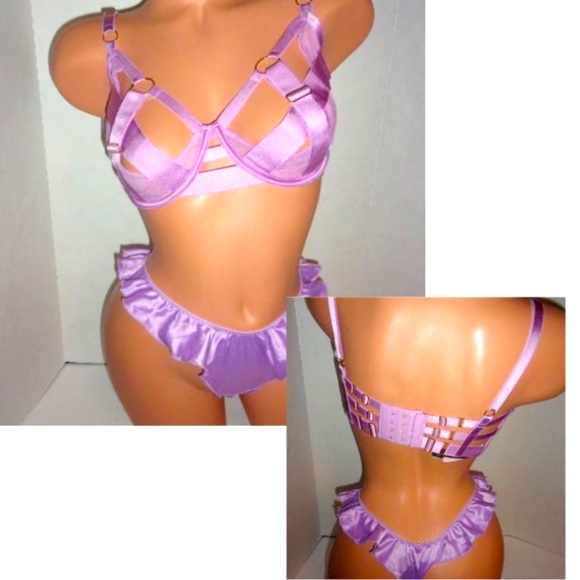 Victoria's Secret Other - 34F~Victoria’s Secret Very Sexy unlined balconet bra & Thong Panty lingerie Set